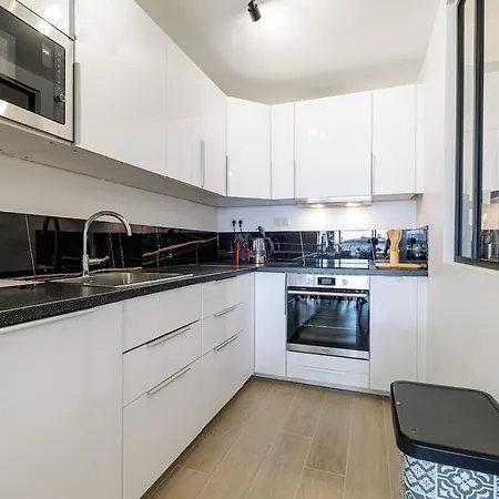 Apartmán Spacious 2Bdr Renovated - Ac - Pool - Parking Menton